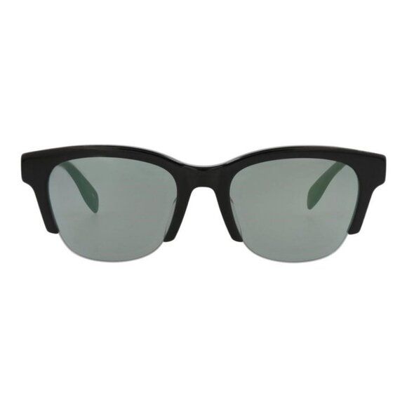 Alexander McQueen Womens Square/Rectangle Black Black Green Fashion Designer - Picture 2 of 4